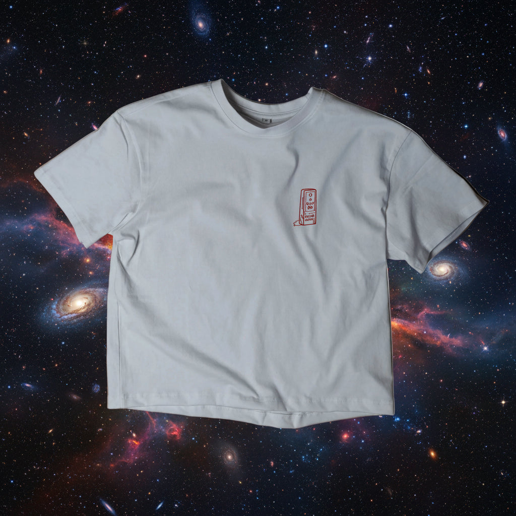 VADO A RAZZO T-SHIRT BOXY FIT bianca