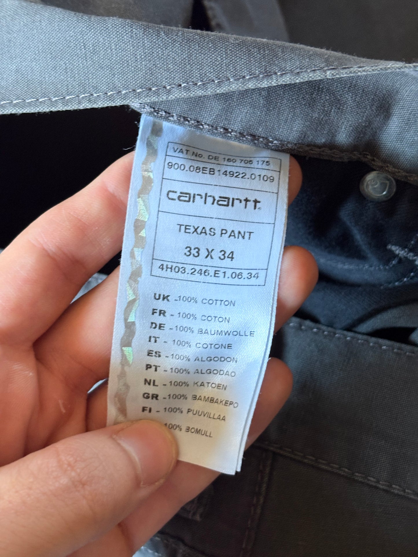 Carhartt Texas Pant W32