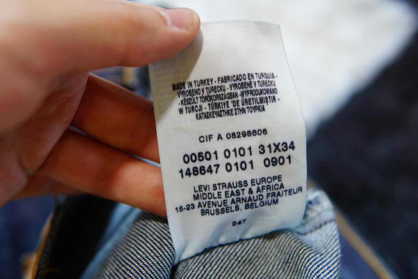 Levi’s 501 W31 L34