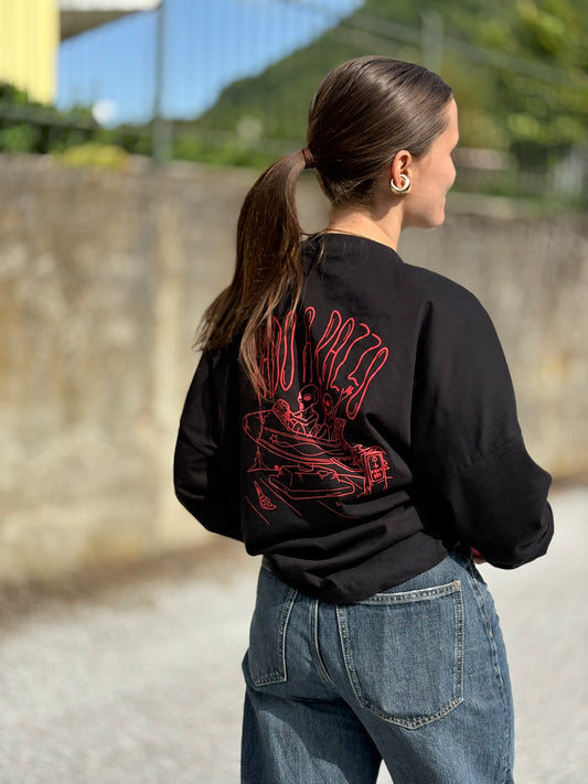 VADO A RAZZO LONGSLEEVE NERA