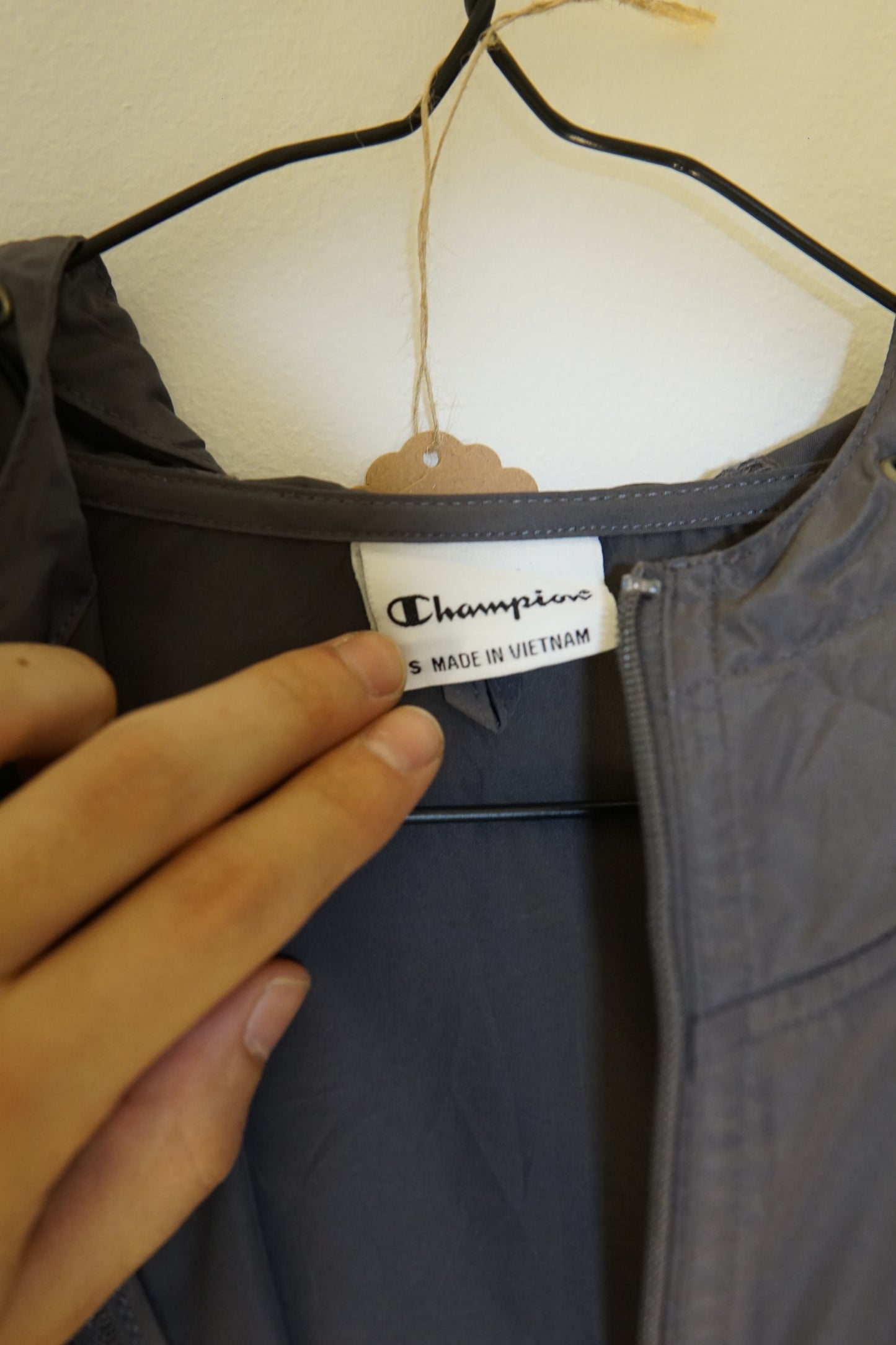 Giacca a vento con tascona Champions S