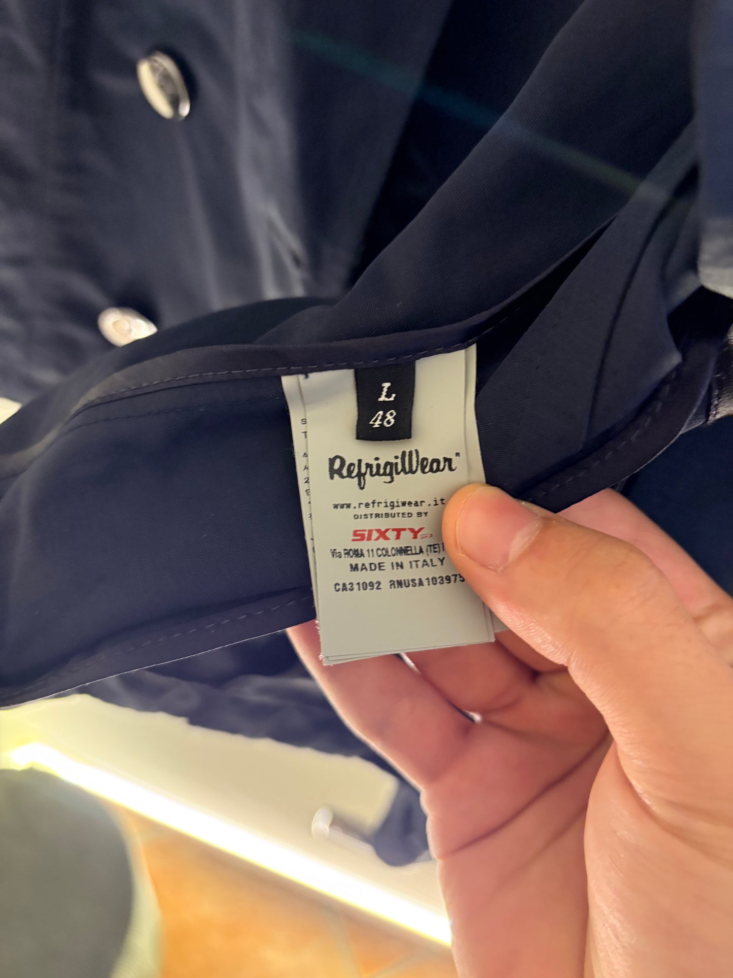 Trench Refrigiwear Donna