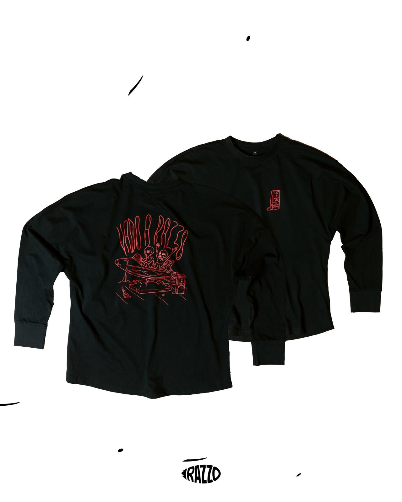 VADO A RAZZO LONGSLEEVE NERA